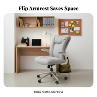 Soft Padded Seat supportless Caster Chair 360° rotate Office Furniture Rolling Base Seating Ergonomic Design for Women, Students, Adults, Study Room, Bedroom, Dormitory