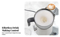 Electric Milk Frother 900 Ml Milk Frother Black Accents Kitchen Appliance