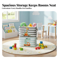 creature Toy container Large Capacity Foldable Rectangular Container foldable Design adaptable for children, infants