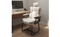 Thick Padded Cushion High Back Reclining Gaming Chair Support Ergonomic Recliner Chair Footrest Supports up to 300 Lbs Office Furniture for Gamers, Students, Dorm Room, Study