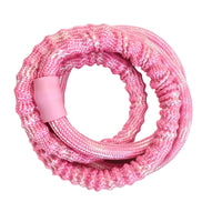 Silent Exercise Loop with Cushioned Wrap Soft Weighted Exercise Loop Flexible Exercise Loop Comfortable for Beginners, Adults, Waist Training, Home Workouts