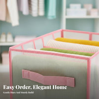Foldable Compartment Box Space-Saving Foldable Compartment storage container Large Capacity
