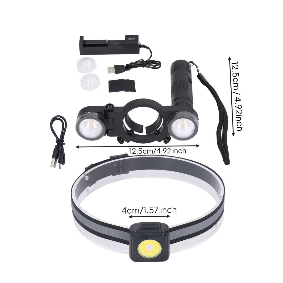 Adjustable Mount Paint Illumination Lamp Portable Tool Accessory for Auto Body Painters, Garage, Workshop