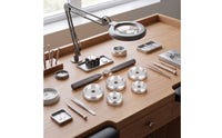 Watch Case Opener with Dies Handheld Watch Case Opener Die Set Compact Tool for Technicians