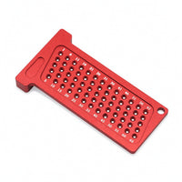 Perforated Woodworking T-Shaped Ruler Ruler Laser Engraved Precision Marking T Rule Long-Lasting Scriber Marking Line Ruler Sturdy for Carpenters