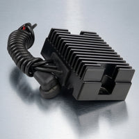 12V Motorcycle Voltage Regulator Current Converter Compatible Motorcycle Current Converter Regulator Aluminum Electrical Part Finned for Restoration Projects