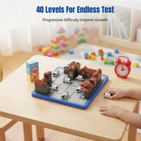 Urban Blockade Mind Game, Logic Training, Cartoon Pieces, Educational Toy for Children, Shared Enjoyment