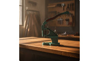Manual Press Machine with Lever Hand-Operated  with Form Base Spring-Return Hand Press Grommet Machine for Craftsmen, Makers, Garment Assembly