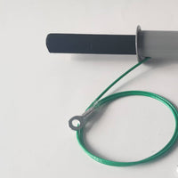 Long-Lasting Arm Roller with Hanging Cord Compact Forearm Training Device with Weight Plate Attachment Stainless Steel Rotator Machine Smooth for Home Gym
