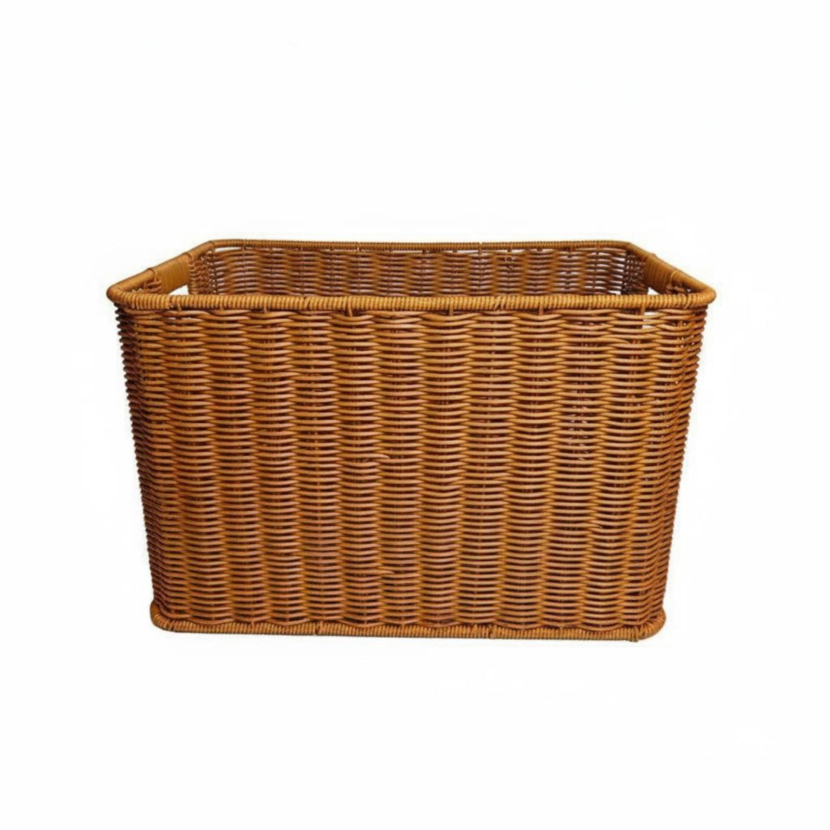 Lidded Woven Trunk With Lid Lidded Woven Chest adaptable for Bedroom, Closet