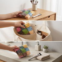 Dual-Sided Makeup Sponge Puff Set for Liquid and Powder Foundation