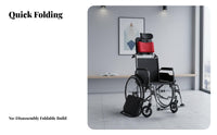 Breathable Mesh Adjustable Wheelchair Headrest Easy Installation Wheelchair Headrest Ergonomic Design Adjustable Neck Support Pillow Soft & Comfortable for Elderly, People with Disabilities, Patients, Daily Use, Hospital, Nursing Home, Outdoor