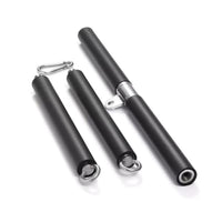 Three-Section Pull Bar Cylindrical Grips Rotating Pull Bar Silver Connector