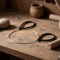 Stainless Steel Clay Cutting Wire Comfortable Grip Clay Wire Cutter Handheld Compact for Ceramicists, Hobbyists, Students, Home Workshops, Classrooms