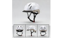 Bike Helmet with Brim Low-Profile Cyclist Helmet Adjustable for Commuters, Cyclists, Downtown Commuting