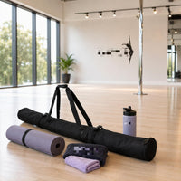 Double Strap Pole Bag Black Cylindrical Pole Bag Heavy Duty