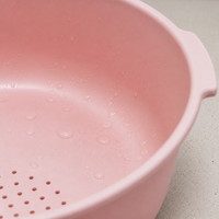 Multi-layer Thickened Draining Basket for Kitchen, Large Capacity Washing Basin, Multifunctional Plastic Strainer