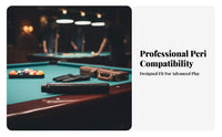 Carbon Fiber Cue Extension Extended Reach Carbon Fiber Cue Extender Billiard Stick Extender High-End Design for Tournaments, Bar
