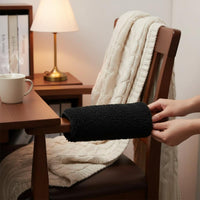 2 Pieces Armrest Pad Universal Fit Soft Arm Pad Non-Slip Office Chair Armrest Cushion for Elderly