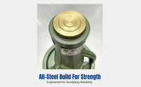 Screw Jack, Mechanical Lifting Device, Upright and Horizontal Use, Manual Hand Crank, Durable Equipment Lifter