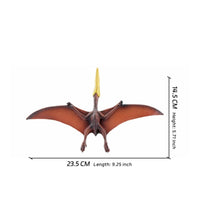 Pteranodon Figurine Prehistoric Pteranodon Figure Pterodactyl Toy Detailed Flying Reptile Figure Realistic for Dinosaur Lovers