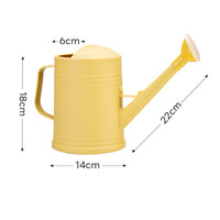 Plastic Watering Can Glossy Long Spout Watering Can Top Fill