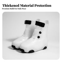 Waterproof Shoe Cover Sand-Resistant Silicone Rain Boot Cover Thickened Bottom Silicone Shoe Covers for Kids, Children, Rainy Days, Outdoor, Gardening