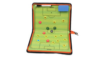 Soccer Board Foldable Soccer Coaching Board Zippered Portable for Coaches, Match Planning, Sideline