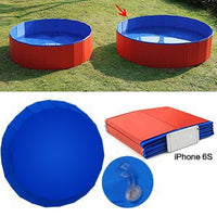 Foldable PVC Pet Bath Tub and Swimming Pool for Dogs and Cats