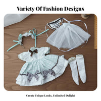 Doll Clothes Set Design Doll Clothing Set Interchangeable Pieces Toy Accessory for Collecting