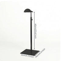 Adjustable Height Handbag Display Stand Tabletop Purse Display Stand Metal Purse Holder Stable for Collectors, Countertops
