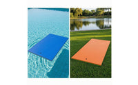Buoyant Mat Non-Inflatable Buoyant Aquatic Mat Two-Layer for Families, Kids, Lake, Pool, Beach