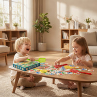Fly Catching Game Easy to Learn Card Game with Paddles Toy Colorful Fun for Preschoolers, Classroom, Travel