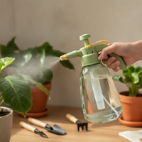 Pressurized Spray Bottle Transparent Spray Bottle with Trigger Lock Handheld Pump Sprayer Multi-Purpose Plant Mister Continuous