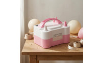 AC Powered Electric Balloon Pump Multiple Nozzles Two Nozzle Balloon Pump Built-in Handle