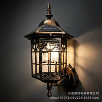 Solar-Powered Outdoor Wall Lamp for Garden and Courtyard