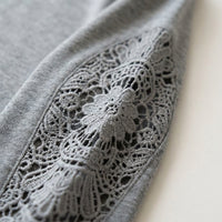 Womens Tops Long Sleeve with Round Neck and Irregular Hem, Casual for Everyday Wear in Blended Fabric, Plus Size Friendly