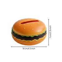 Hamburgers Tissue Box Creative Design Burger Shaped Napkin Dispenser Classic Diner Style Home Decoration for Car