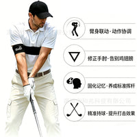 EFUNIST Golf Arm Correction Strap Swing Training Aid