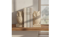 Bookends Sculptural Bookends with Rectangular Base Cute Bookend Holder for Living Room