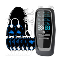 Multiple Modes Microcurrent Massage Device Adjustable Intensity EMS Muscle Stimulator Pain Relief for Home, Office, Travel