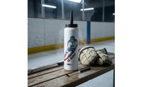 Ice Hockey Bottle Screw-on Cap Hockey Water Bottle Printed Graphics