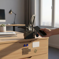 APP Control Drill-Non-Perforating Smart Cabinet Lock NFC Cabinet Latch Home Security Device for Office