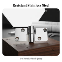Saltwater-Resistant Grade Removable Hinge Stainless Steel Detachable Hinge Hardware Fitting Dense Cast Construction