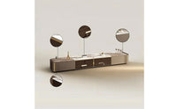 TV Cabinet Contemporary Television Stand Low-Profile TV Stand for Living Room