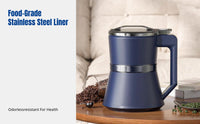 Food Grade Grain Mini Mill, Household Superfine Grinder, Dry & Wet Use, Quiet