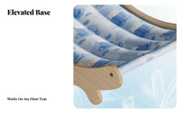 Cooling Design Rocking feline Cradle Breathable Elevated Pet bed and complimentaryStanding creature Furniture Easy to Clean for felines, young felines, Indoors, Living Room, Bedroom, Outdoors