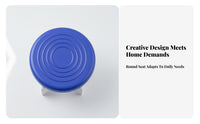 PU-Covered Round Stool Cushion Wood Board Stool Seat Pad Decorative Round Chair Seat Pad Non Slip
