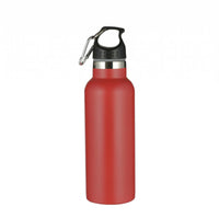 Brushed Finish Stainless Steel Water Bottle Matte Insulated Water Bottle Carry Handle Vacuum Container Double Wall Insulation