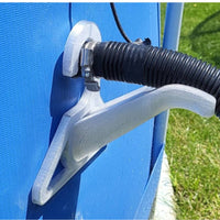 Flexible RV Sewer Hose Kit Corrugated Recreational Vehicle Drain Hose with Clamps Coiled Complete for Campers